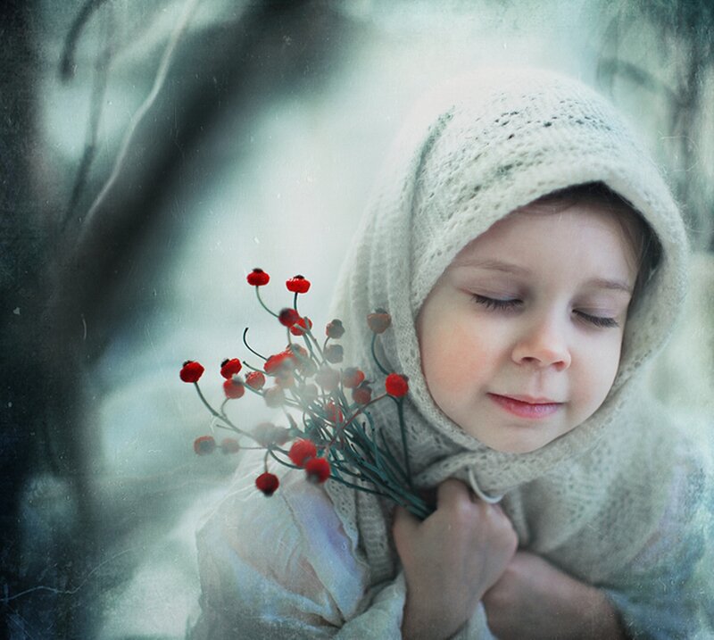Child with Red Berries