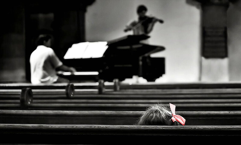 Child with Red Bow