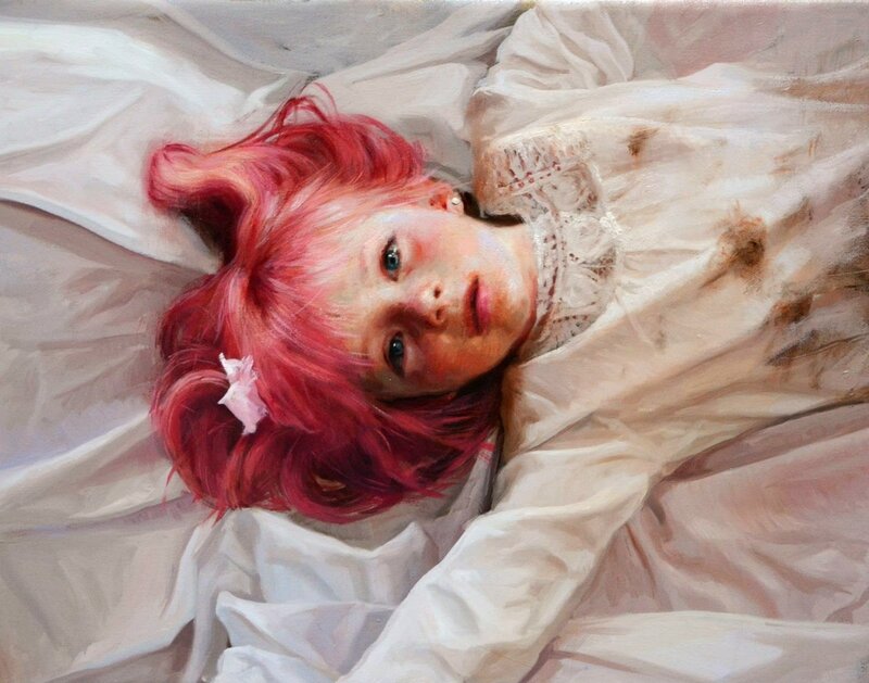 Child with Red Hair — Calm