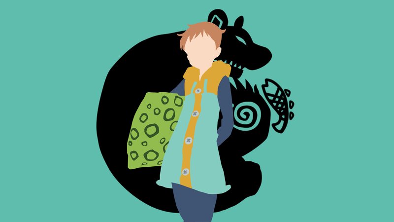 Child with Shadow Creature