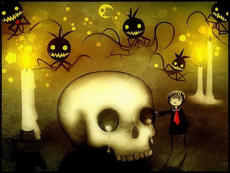 Child with Skull