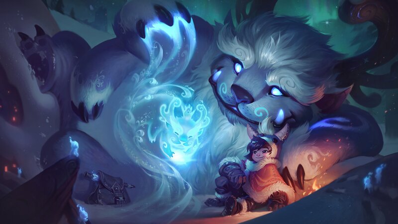 Child with Snow Lion