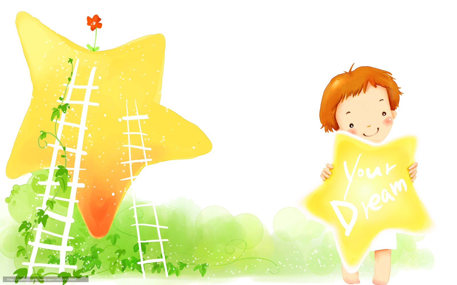 Child with star dream