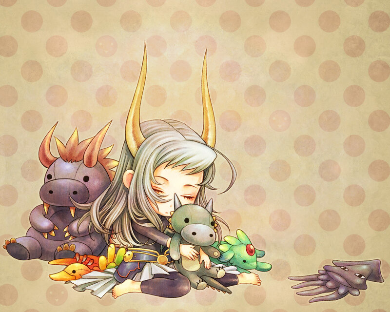 child with stuffed animals