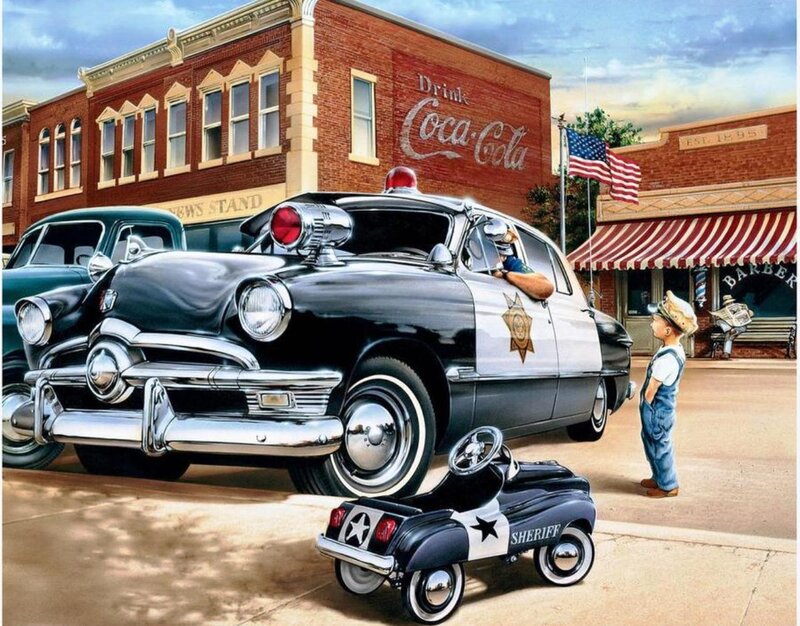 Child with Toy Car