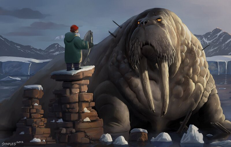 Child with Walrus