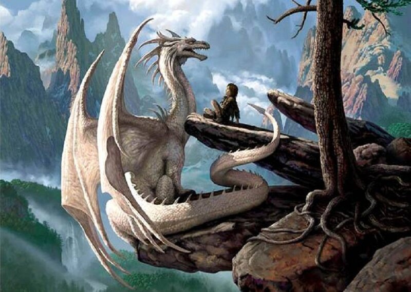 Child with White Dragon