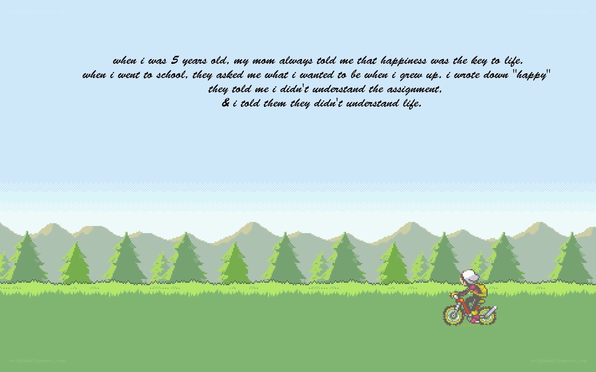 childhood happiness story