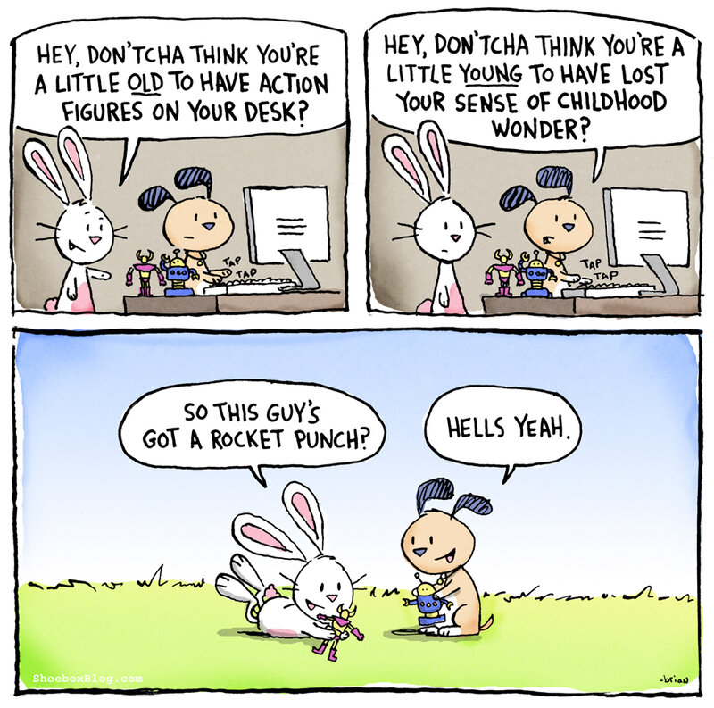 childhood wonder comic