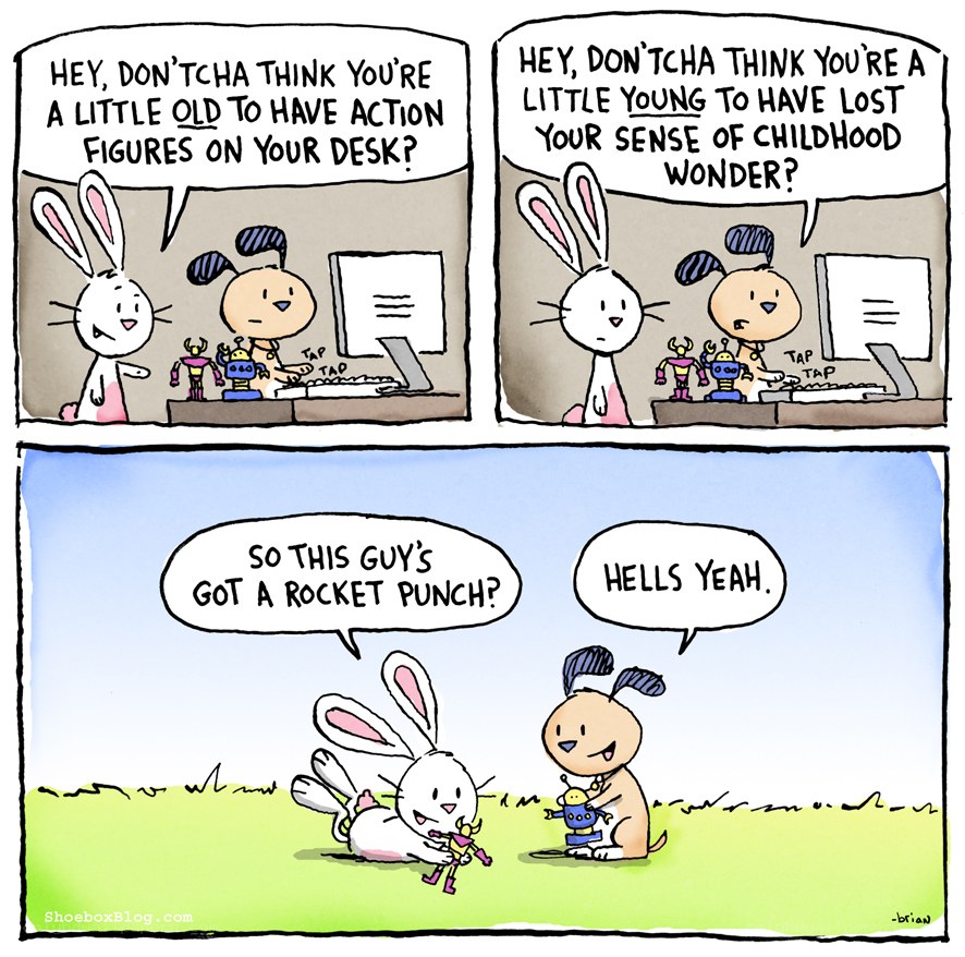 childhood wonder comic