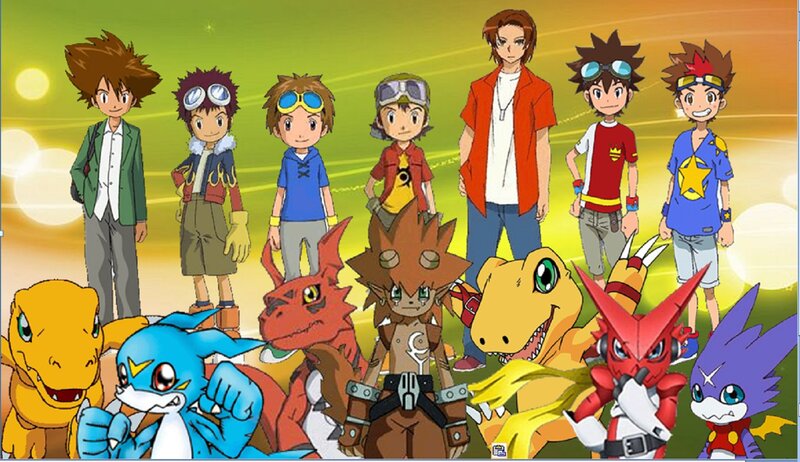 Children and Digimon