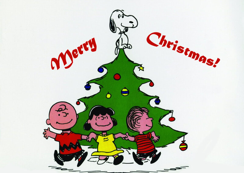 Children and Dog Around Tree — Green