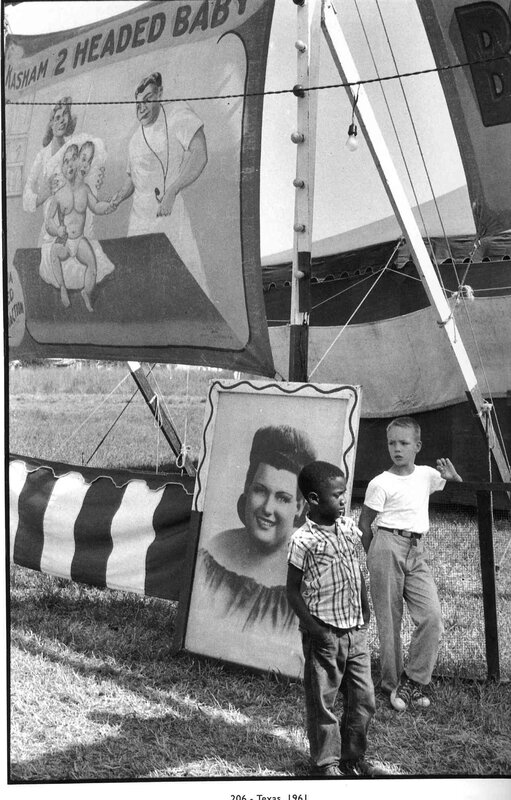 Children at a carnival in Texas