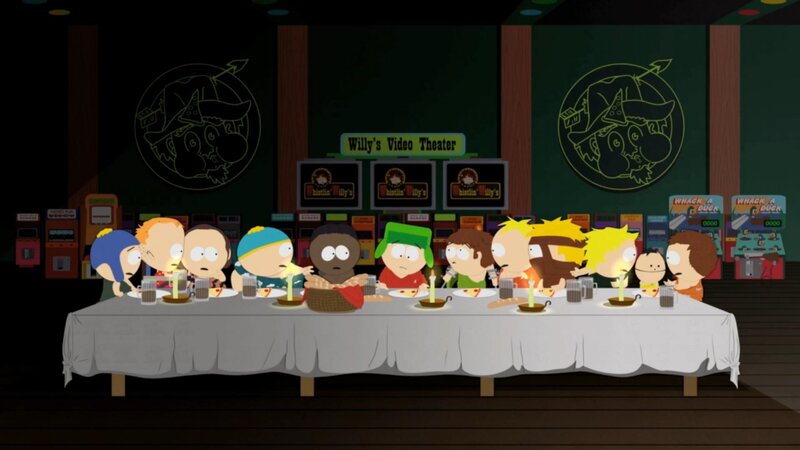 Children at a Dinner Table