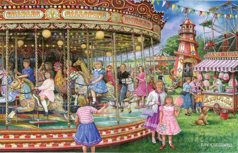 Children at a Fair