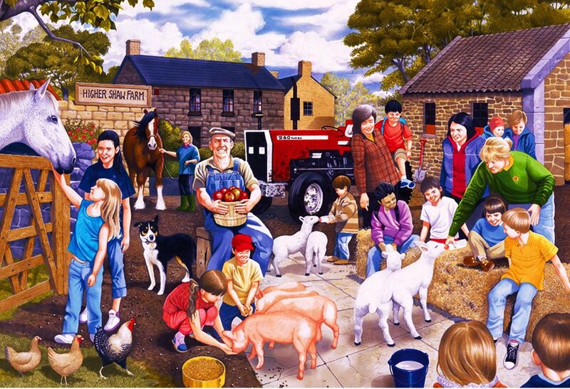 Children at Farm