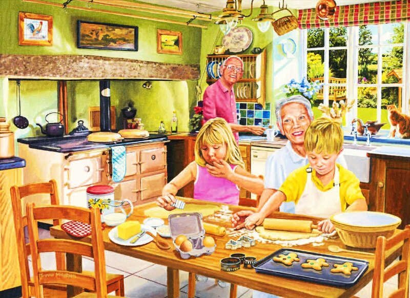 Children Baking Cookies