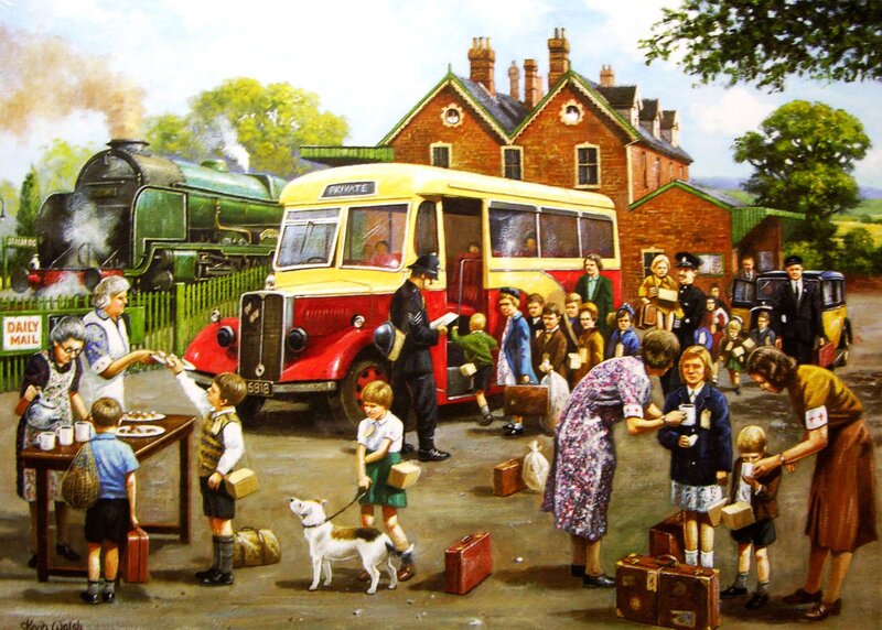 Children Boarding Bus