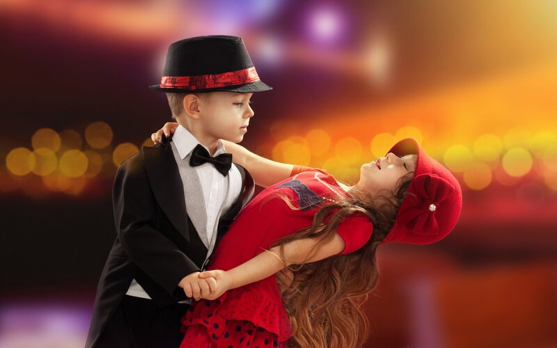 Children Dancing Tango