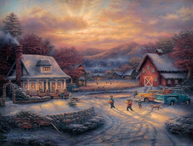 Children Delivering Gifts