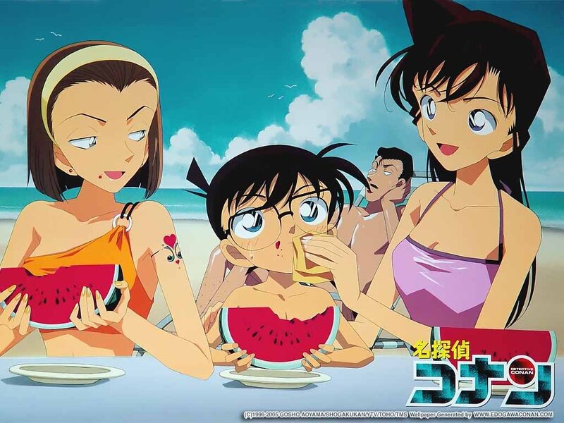 Children Eating Watermelon