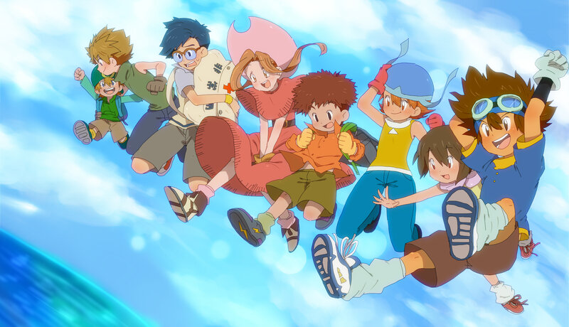 Children Falling Through Sky