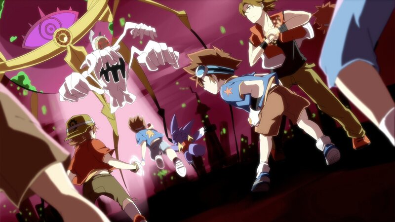 Children Fighting Monsters