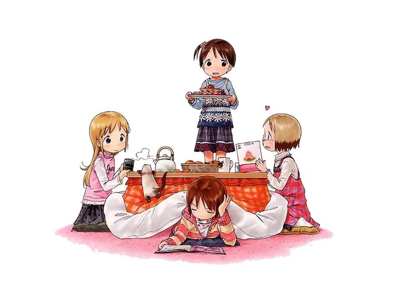 Children having a tea party