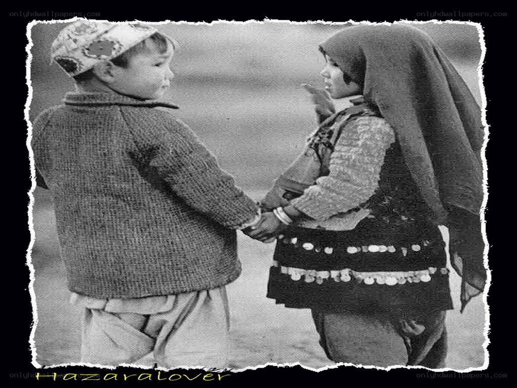 Children holding hands