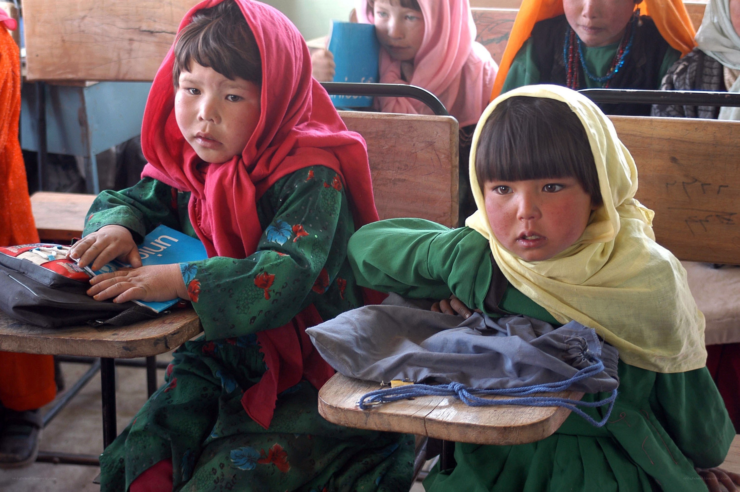 Children in a classroom