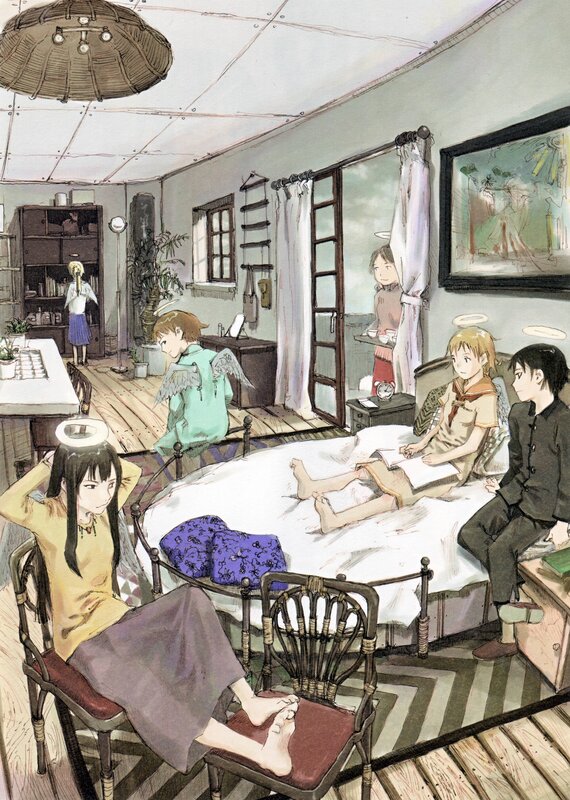 Children in a cozy room