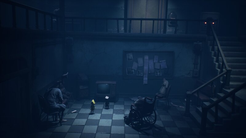 Children in a Dark Room