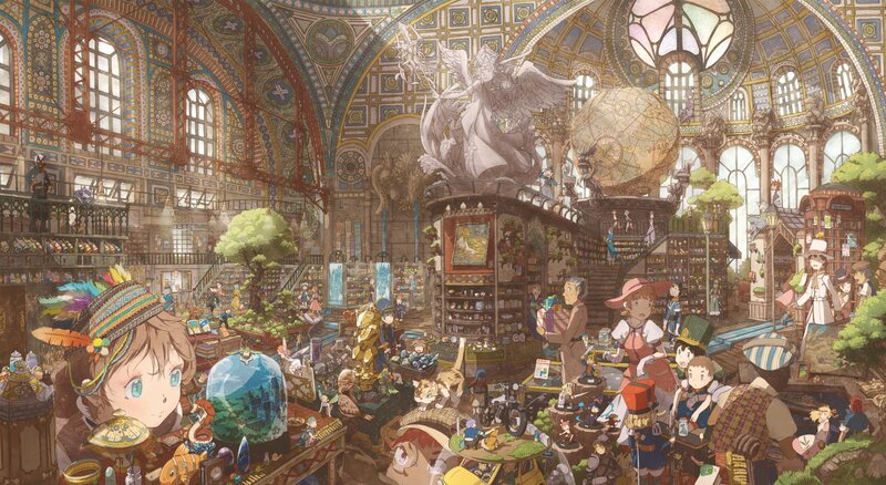 Children in a Magical Shop
