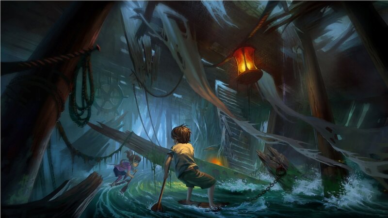 Children in a Shipwreck