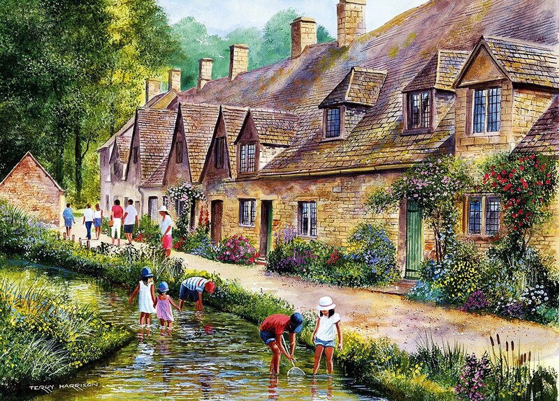 Children in a Village