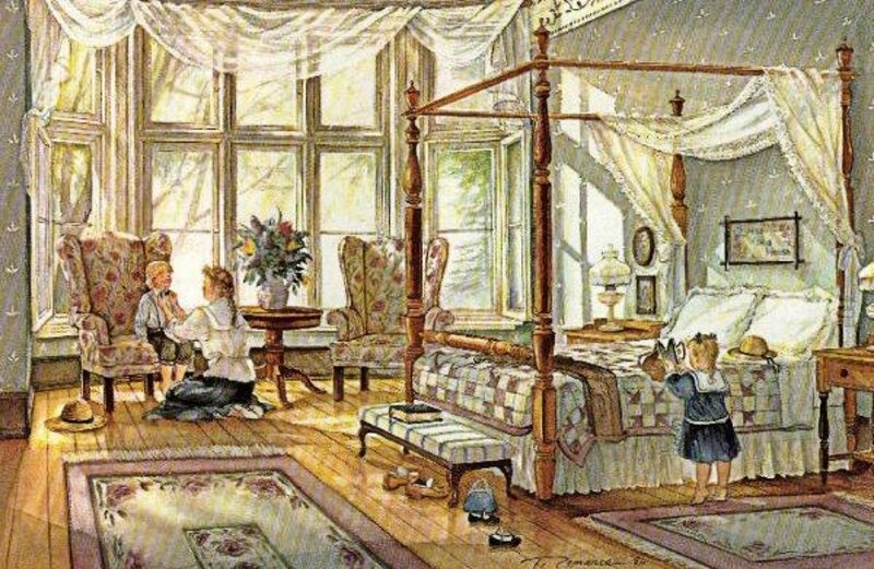 Children in Bedroom