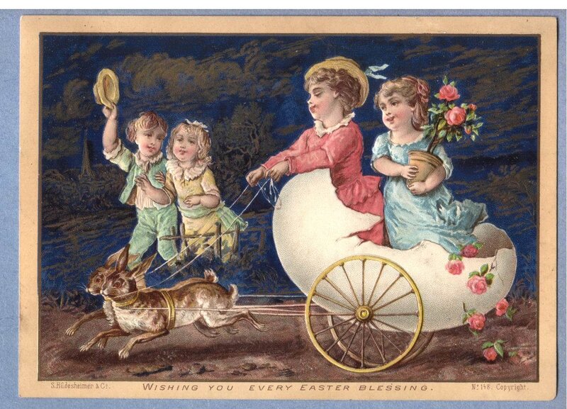Children in Egg-shaped Carriage