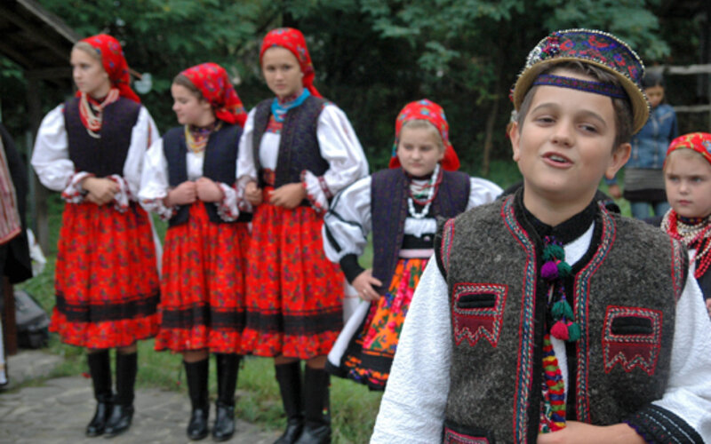 Children in Folk Costumes