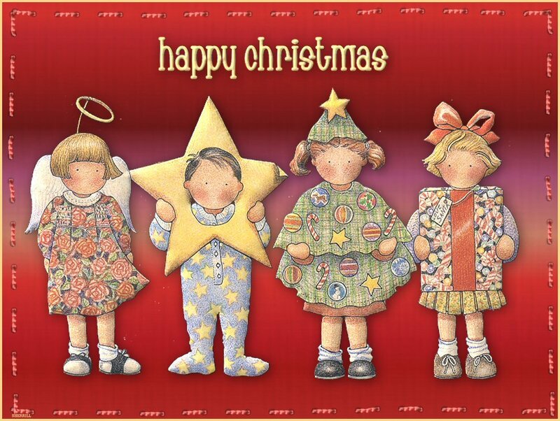 Children in Holiday Costumes