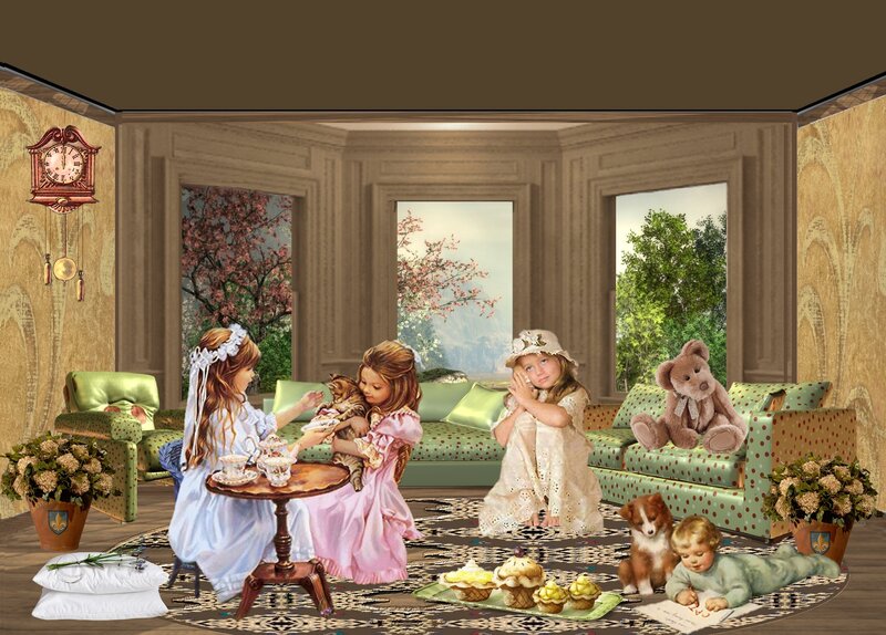 Children in Parlor