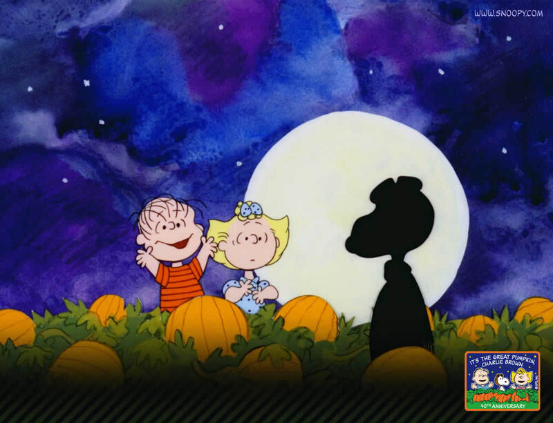Children in Pumpkin Patch