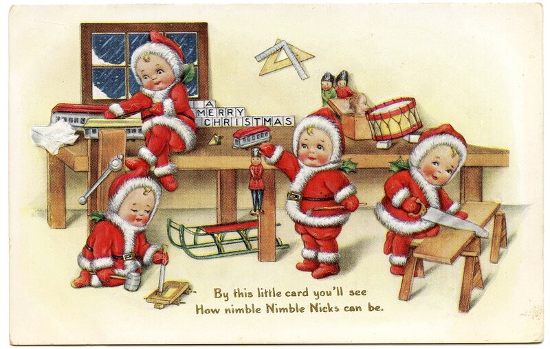 Children in Santa Suits