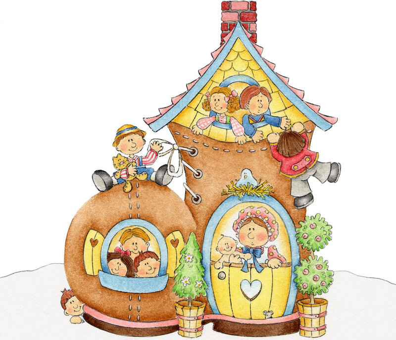 Children in Shoe House