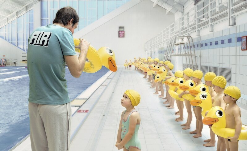 Children in Swimming Pool
