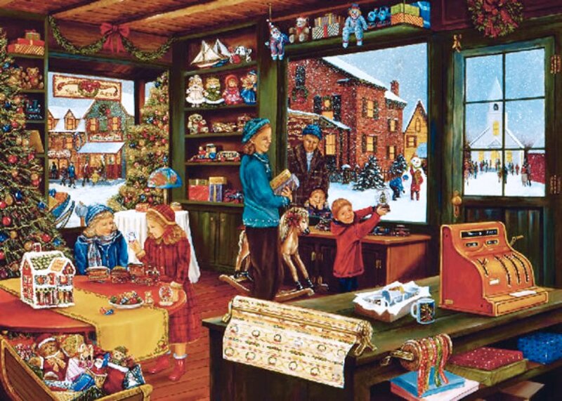 Children in Toy Store