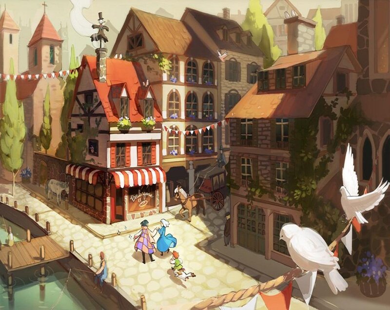 Children in Village Street