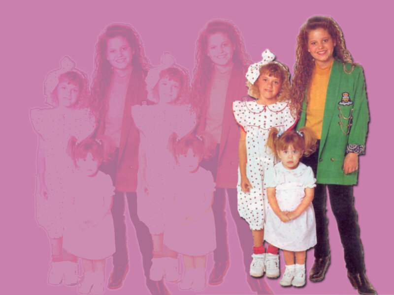 children in vintage clothing