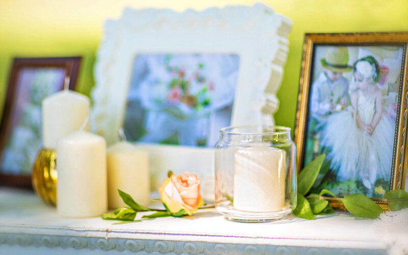 Children in Wedding Attire — White, Serene