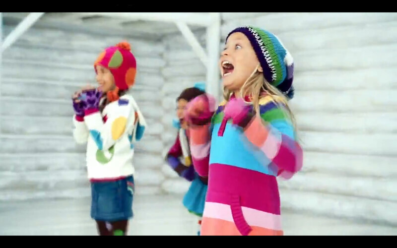children in winter clothes