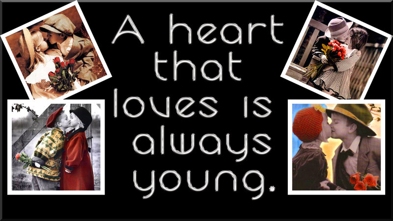 Children Kissing